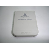 Memory Card Playstation 1 Ps1 Psone Original Branco
