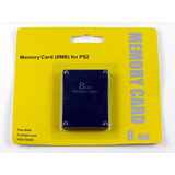 Memory Card Playstation 2 8mb Preto