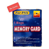 Memory Card Ps1 Playstation 1 Foston Translúcido N Caixa
