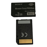 Memory Stick Pro Duo 2gb Original Sony Psp Playstation
