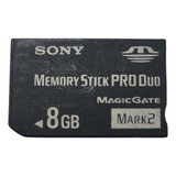 Memory Stick Pro Duo 8gb Mark2 Câmera Sony