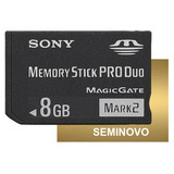 Memory Stick Pro Duo 8gb Psp Sony