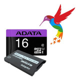 Memory Stick Pro Duo Adaptador Cartão 16gb Câmera Sony