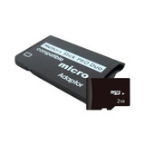 Memory Stick Pro Duo Adaptador Cartão 2gb Sony Dpf c70a