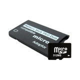 Memory Stick Pro Duo Adaptador Cartão 512mb Câmera Sony