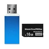 Memory Stick Pro Duo De 16 GB -MARK2- Para Cartão De Memória De Câmera PSP E Leitor Multifuncional USB 2-0