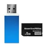Memory Stick Pro Duo De 8 GB -MARK2- Para Cartão De Memória De Câmera PSP