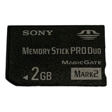 Memory Stick Pro Duo Sony 2gb Psp Playstation Original Zero
