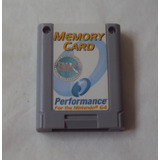 Memoty Pak   Memory Card Para Nintendo 64 Funcionando Usado