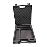 Menolana Estojo De Transporte Para Microfone- Caixa De Instrumento Com Esponja- Resistente A Choques E Impactos- Caixa De Armazenamento Rígida Para Transmissão- 37cmx33cm