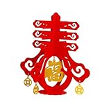 Menolana Ornamento De Personagem Chun Chinês Decoração De Festival De Primavera Arte Festiva Presente Com Pingente Fu Para Apartamento Dormitório S