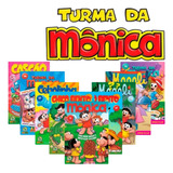 Menor Preço Kit 5 Gibis Turma Da Mônica Novos