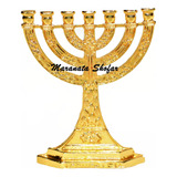Menorah Candelabro Jerusalém Miniatura