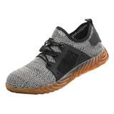 Mens Sapatos De Segurança Trabalho Botas Esportes