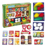Mercadinho Infantil Comidinhas De Brinquedo Feirinha 32 Pçs