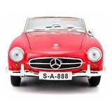 Mercedes 190 Sl 1955 Maisto 1 18 Vermelho 31824 vermelho