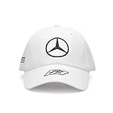 Mercedes AMG Petronas Formula One Team 2023 George Russell Driver Hat Branco Unissex Tamanho Tamanho único Branco