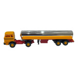 Mercedes Benz 1620 Com Tanque Cromado Wiking Escala 1 87
