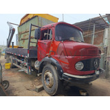 Mercedes Benz 2013 Ano 1974 4x2 Poli Guindaste Duplo