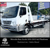 Mercedes Benz Accelo 1016 2012 4x2 Plataforma