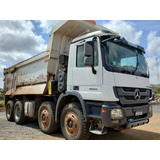 Mercedes benz Actros 4844 8x4 2019 Caçamba Rossetti 20m3