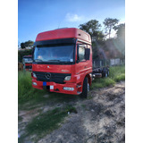 Mercedes Benz Atego 2425 Truck Bau Teto Alto