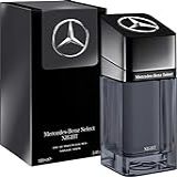 Mercedes Benz Select Night Edt For Men 50ml, Mercedes Benz, Incolor, 50 Ml