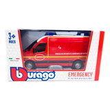 Mercedes Benz Sprinter Bombeiros Emergency Burago 1/50