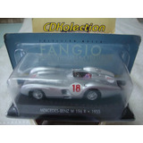 Mercedes Benz W196r Fangio Campeão 1955 Ixo1:43 Flecha Prata