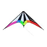MERIGLARE Kite Esportes Kite Linha Dupla Pipas Voadoras Praia Pipas Brinquedos Voadores Para Adultos Kite Para Caminhadas Viagem Praia Acampamento Iniciante