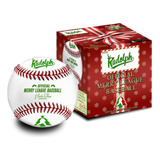 Merry League Baseball Rudolph Oficial De Beisebol De Natal D