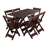 Mesa 120cm Para Restaurantes E Festas Acabamento Em Verniz