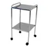 Mesa Auxiliar Em Inox 40 X 40 X 80