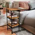 Mesa Auxiliar Lateral Cama Sofá Com Rodízios Notebook Estudo