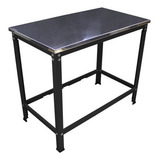 Mesa Banho E Tosa Com Prateleira Petshop Com Tampo Inox