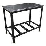 Mesa Banho E Tosa Com Prateleira Petshop Tampo Inox