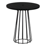 Mesa Bistro Alta Aluminio Tampo Cozinha Bar P Ombrelone Top