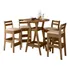 Mesa Bistro Com 04 Banquetas Cedro Gold 51c