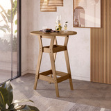 Mesa Bistro Cor Cedro Gold 100  Mdf