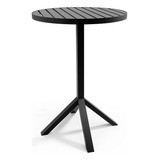 Mesa Bistro Em Alumínio Itália Ø60 Pintura Eletrostática