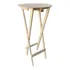 Mesa Bistrô Mdf Pinus Alta Dobrável Redonda Festas Buffet