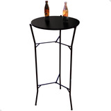 Mesa Bistrô Para Cozinha Bar Ou Área Gourmet Industrial