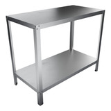 Mesa Carrinho Inox 92cm