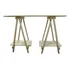 Mesa Cavalete Em Madeira Pinus 120x50x80