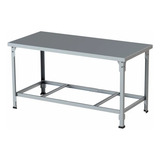 Mesa Central 1 20x70 Pintada Com Tampo Inox Itajobi Fogões