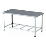 Mesa Central 1 50x70 Pintada Com Tampo Inox Itajobi Fogões