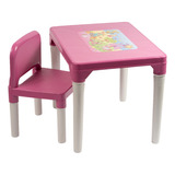 Mesa Com Cadeira Princesas Styll Baby