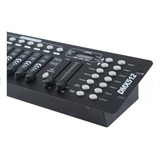 Mesa Controladora De Iluminacao Dmx 512 Jogo De Luz Strobo