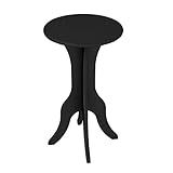 Mesa De Apoio 100 MDF KIN Cor Preto Artely