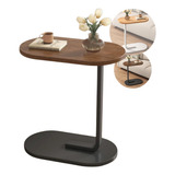 Mesa De Apoio De Canto Lateral Notebook Café Para Sofá Cama